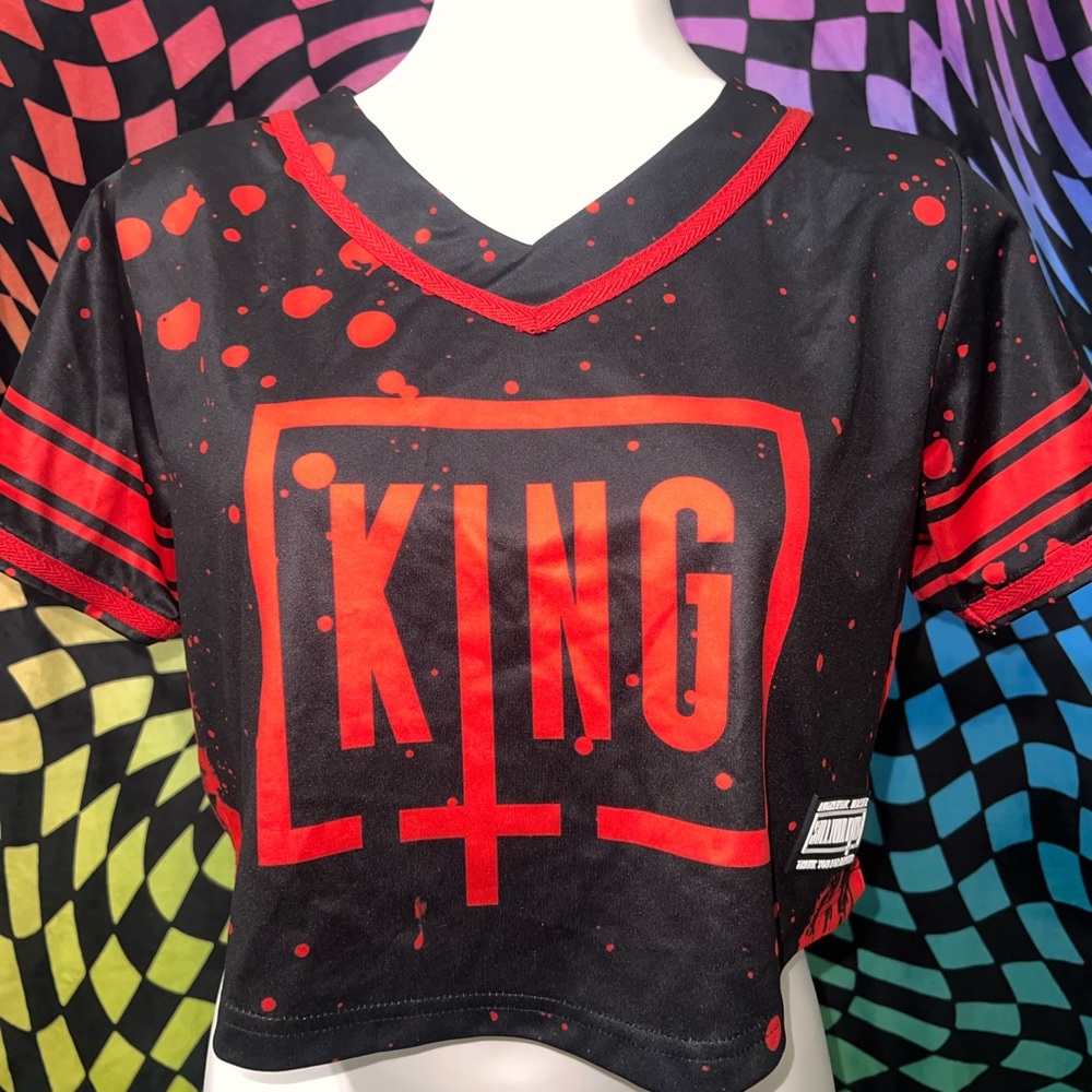 Sullivan King "RECKLESS" Crop Top Football Jersey (LIMITED EDITION)